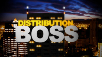 Screencap of the words Distribution Boss overlaid over a nighttime-skyscraper backdrop